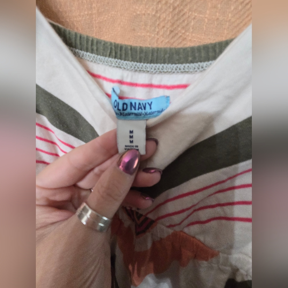 Old Navy Multicolor Striped Dress - Picture 4 of 4
